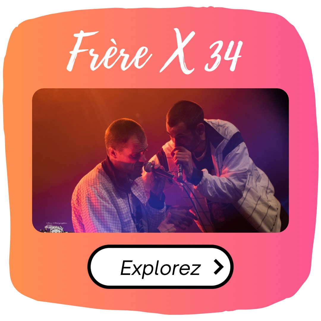 Frère X 34, groupe de rap accompagné par Locamusics Records